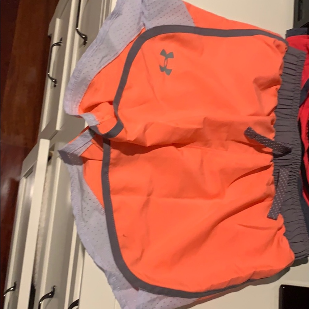 Girls under armor shorts